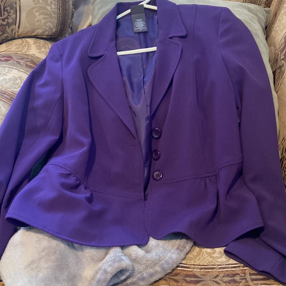 Purple blazer - Picture 3 of 6